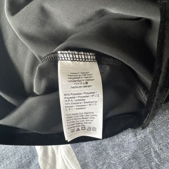 NWT Crewcuts Jcrew Girls' Velvet Dress Tank Black Size 14 Holidays - Picture 4 of 5